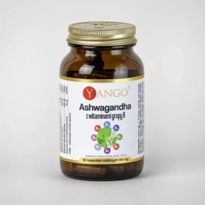 Ashwagandha z witaminami grupy B - Yango - 90 kaps.