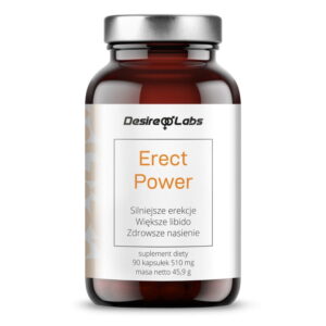 Suplement diety na erekcję Erect power™ - Desire Labs® - 90 kapsułek