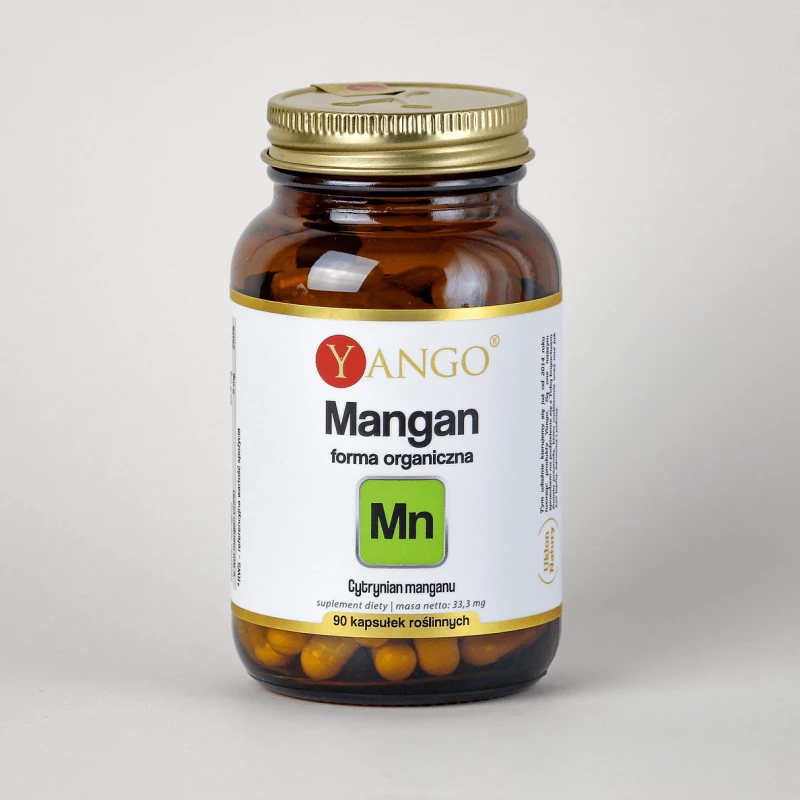 Mangan forma organiczna - Yango - 90 kaps.