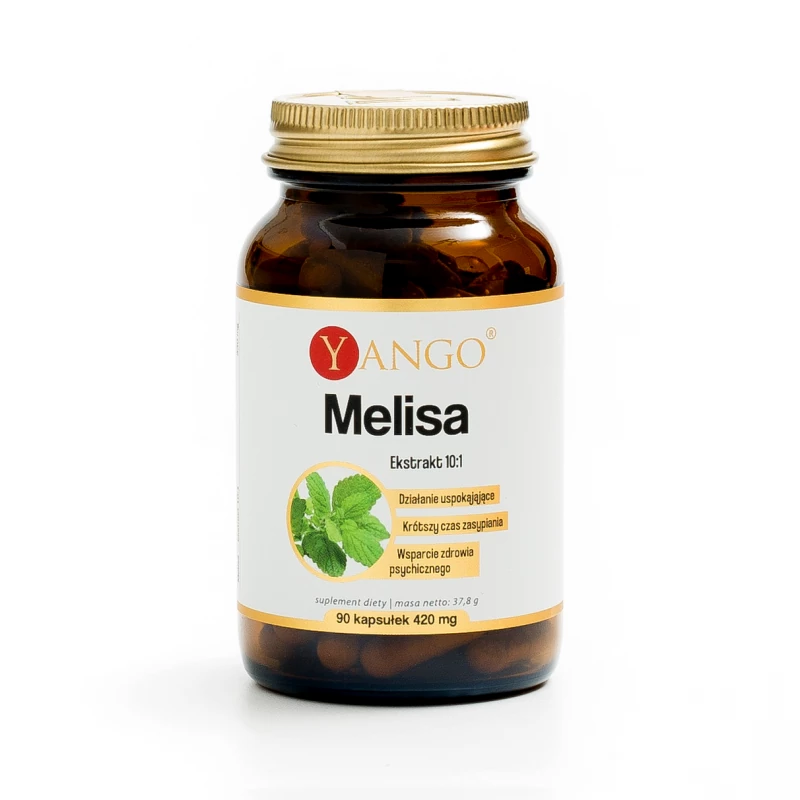 Melisa ekstrakt w kapsułkach - Yango - 90 kaps.