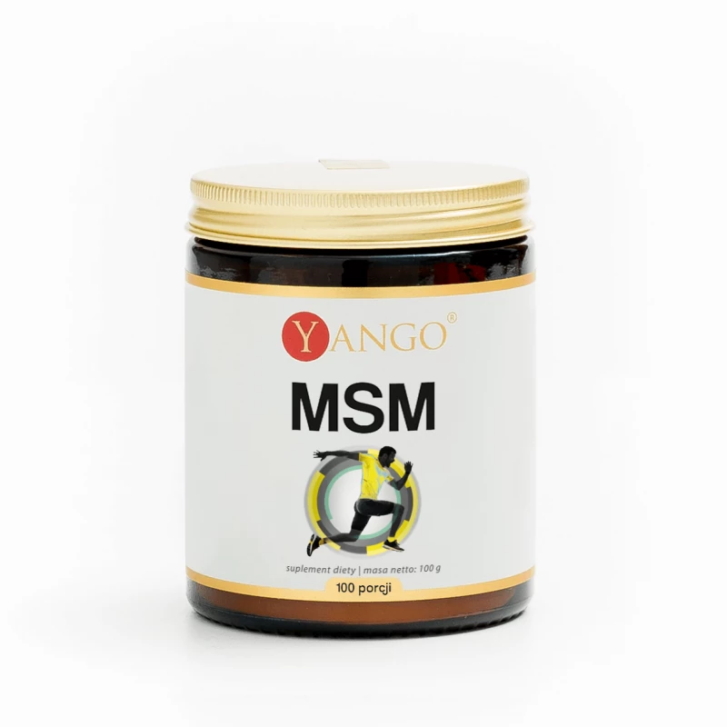 MSM - Siarka organiczna - ekstrahowana z DMSO - Yango -100g