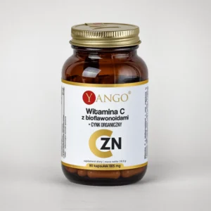 Witamina C z bioflawonoidami + CYNK ORGANICZNY - Yango - 90 kaps.